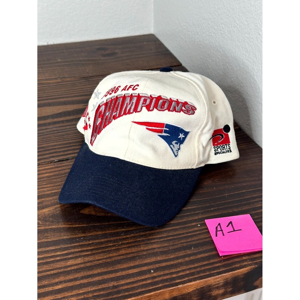 Vintage Shadow Sports Specialties New England Patriots Hat Pro Line SnapBack